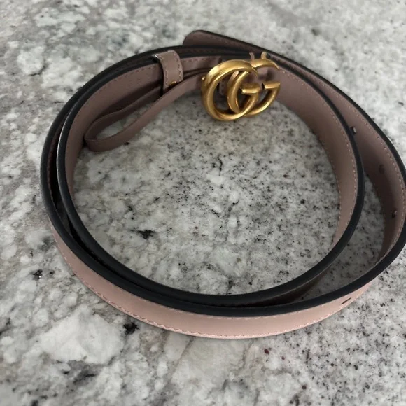 Gucci Beige Leather Belt - Picture 4 of 4